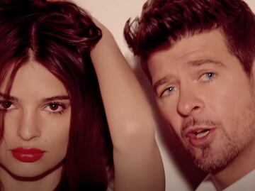 Emily Ratajkowski denuncia que Robin Thicke la acosó sexualmente en el set de "Blurred Lines”