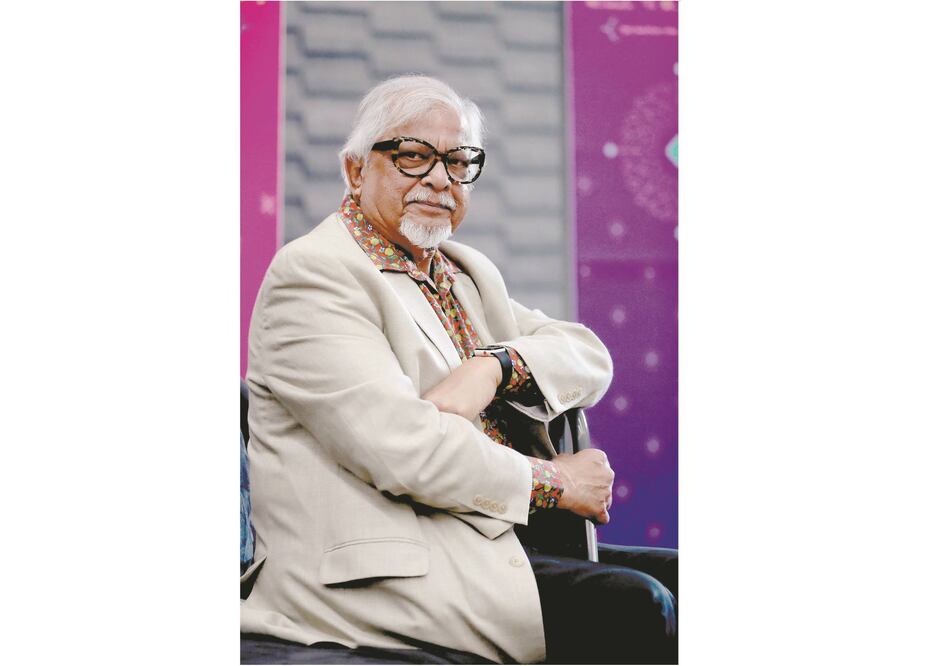 Arun Gandhi, periodista y quinto nieto de Mahatma Gandhi, ha publicado en México "El don de la ira", un relato en 11 lecciones aprendidas de su abuelo. Foto/JUAN BOITES. EL UNIVERSAL