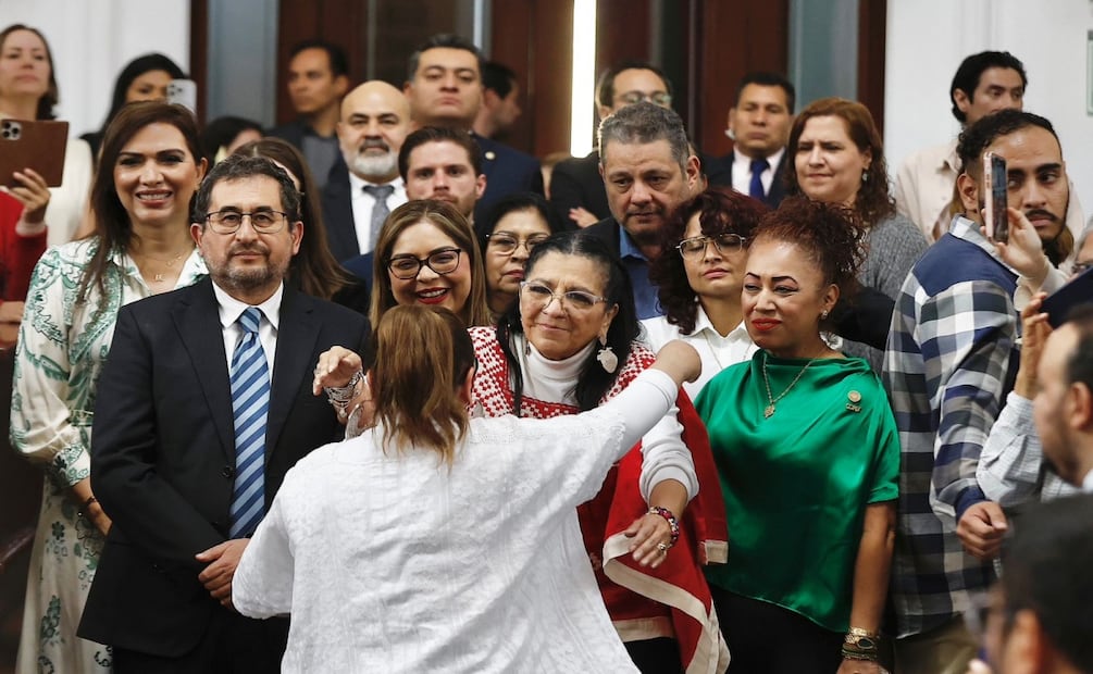 Nashieli Ramírez toma protesta como nueva contralora de la CDMX. Fotos: Berenice Fregoso El universal