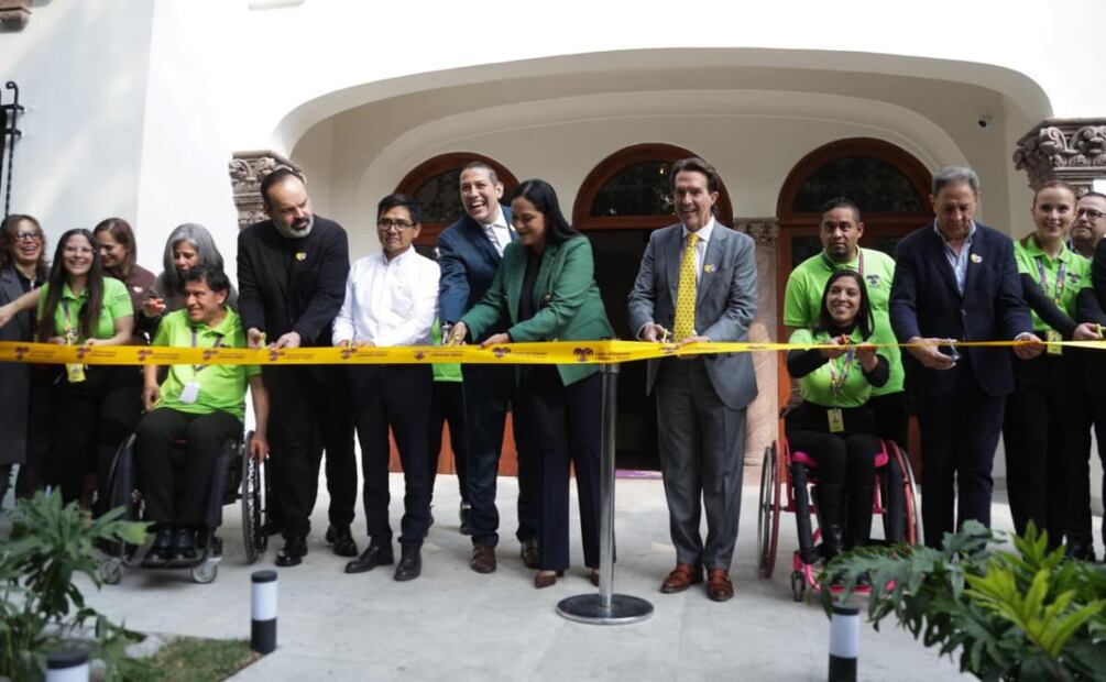 Ariadna Montiel, secretaria del Bienestar durante la inauguración del nuevo Centro de Inclusión y Bienestar Teletón en Lomas de Chapultepec, CDMX (03/12/2025). Foto: Carlos Mejía / EL UNIVERSAL