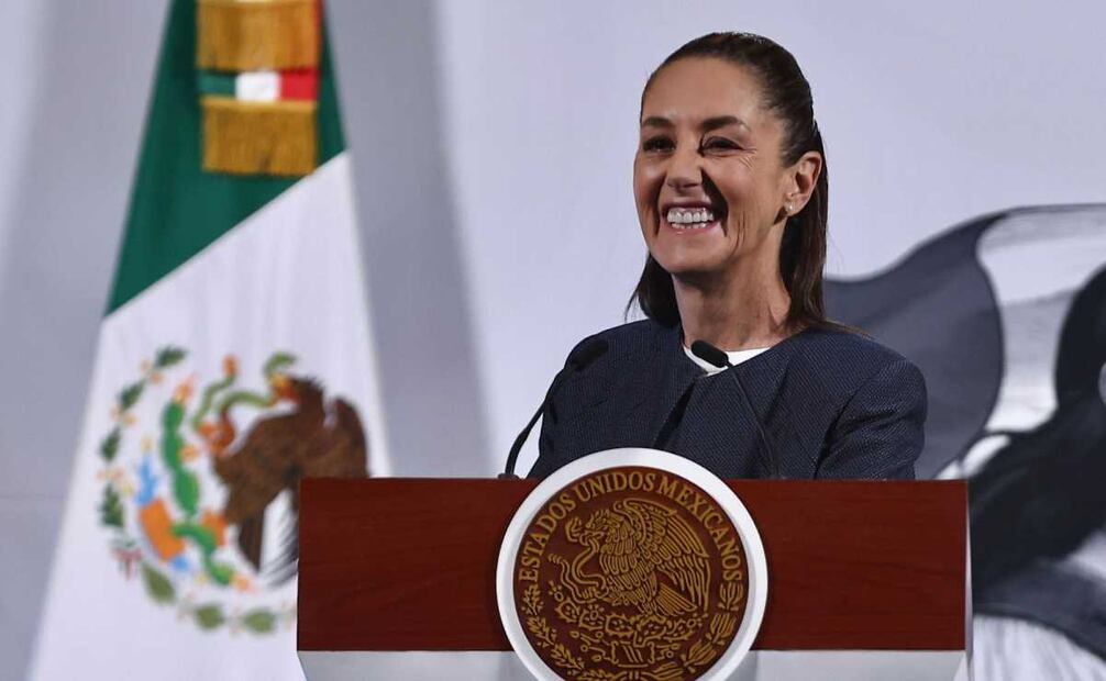 Claudia Sheinbaum, presidenta de México, visitará Yucatán. Foto: Berenice Fregoso / EL UNIVERSAL