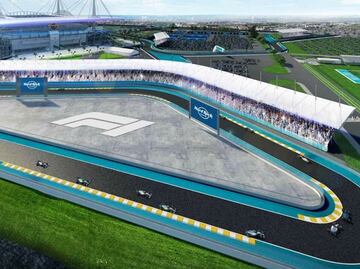 F1: así es la pista donde se correrá el GP de Miami este fin de semana