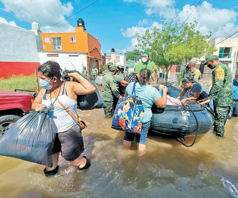 La Guardia Nacional mantiene el despliegue de sus elementos en municipios como Nacajuca, Jalapa, Teapa, Cárdenas y Macuspana. LUMA LÓPEZ. EL UNIVERSAL