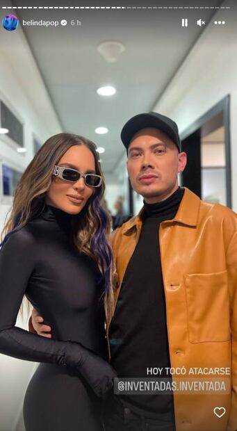 Belinda provoca suspiros con body negro en los 2000s Pop Tour