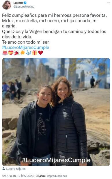Lucero Mijares cumple hoy 18 años: así ha sido su camino musical