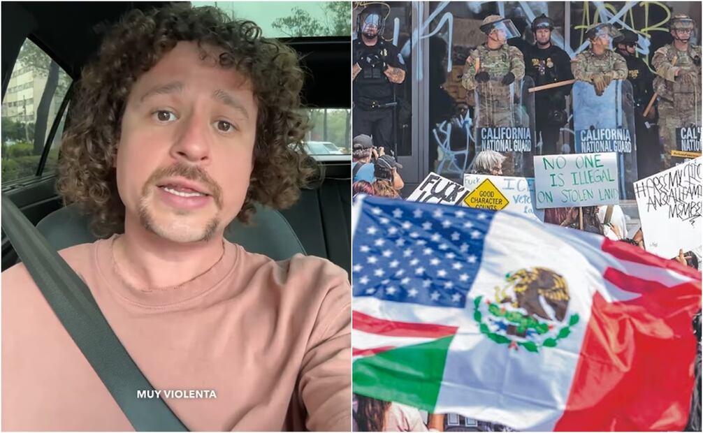 Luisito Comunica reacciona en Instagram a las redadas migratorias en EU. Foto: Instagram y AFP