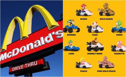 McDonald’s lanza figuras coleccionables de Mario Kart; ¿cuándo ir por la Cajita Feliz?