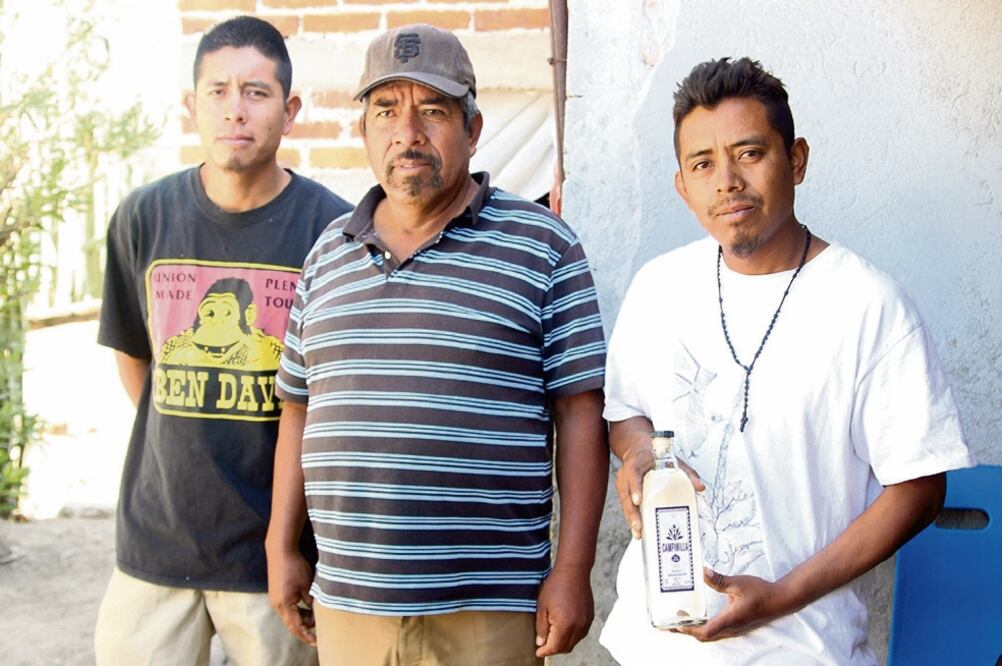 En la comunidad Palmar 2, en Mexquitic de Carmona, San Luis Potosí, se ubica la mezcalería Campanilla, donde una familia local ha elaborado el antiquísimo manjar al menos desde hace 200 años (MARTHA ALICIA BLANCO)