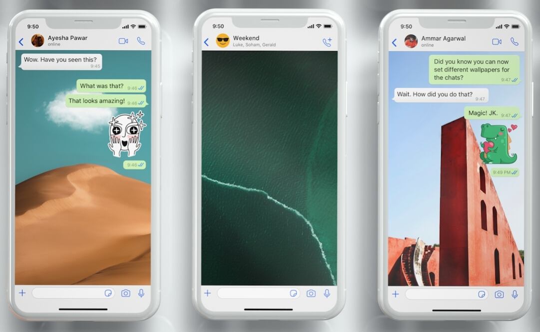 Las nuevas funciones comenzarán a liberarse en las próximas actualizaciones.