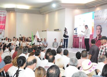 Promete Américo Villarreal justicia para todos en Tamaulipas