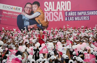 ¿Qué pasará con el programa Salario Rosa en el Edomex cuando entre en funciones Delfina Gómez?