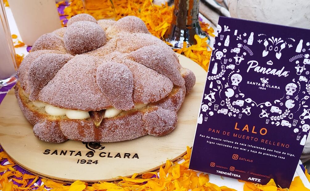 Pan de muerto de LALO en la Paneada Santa Clara. 
Foto: Carolina Sánchez / El Universal.
