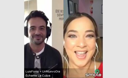 ​Luis Fonsi y Adamari López sorprenden con dueto musical 