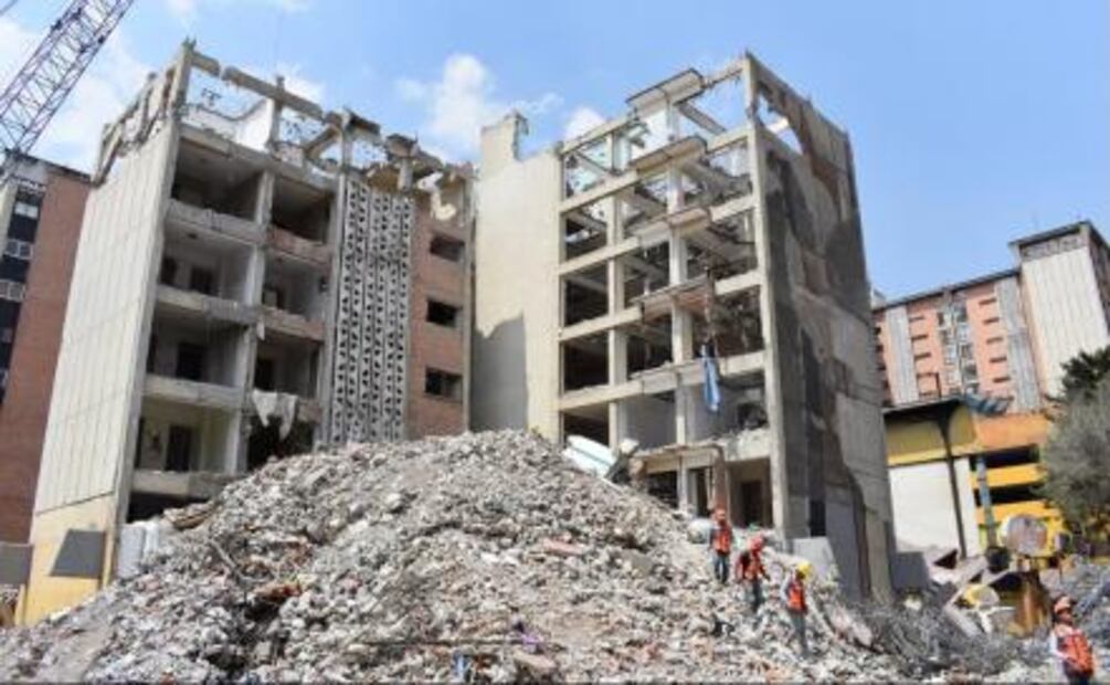 ​Concluye demolición de edificio Osa Mayor en la Doctores