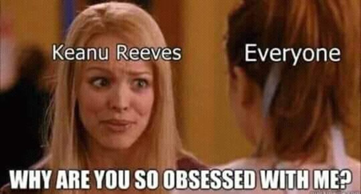 Los memes de Keanu Reeves reinan en las redes 