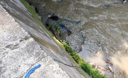 Encuentran cadáver flotando en río de Naucalpan