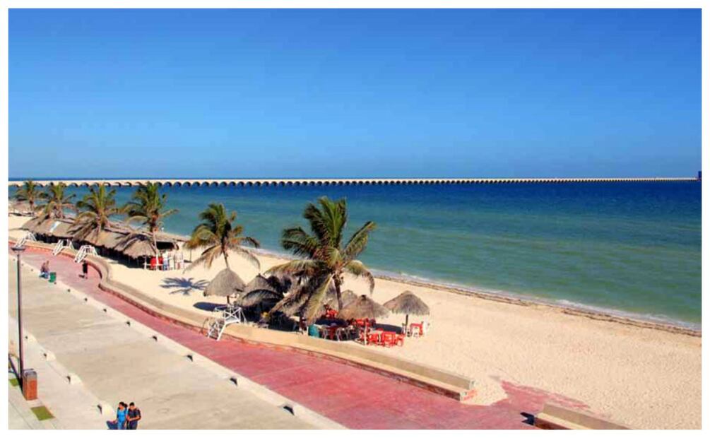 Descubre el muelle más grande del mundo en México. Imagen: Puerto Progreso