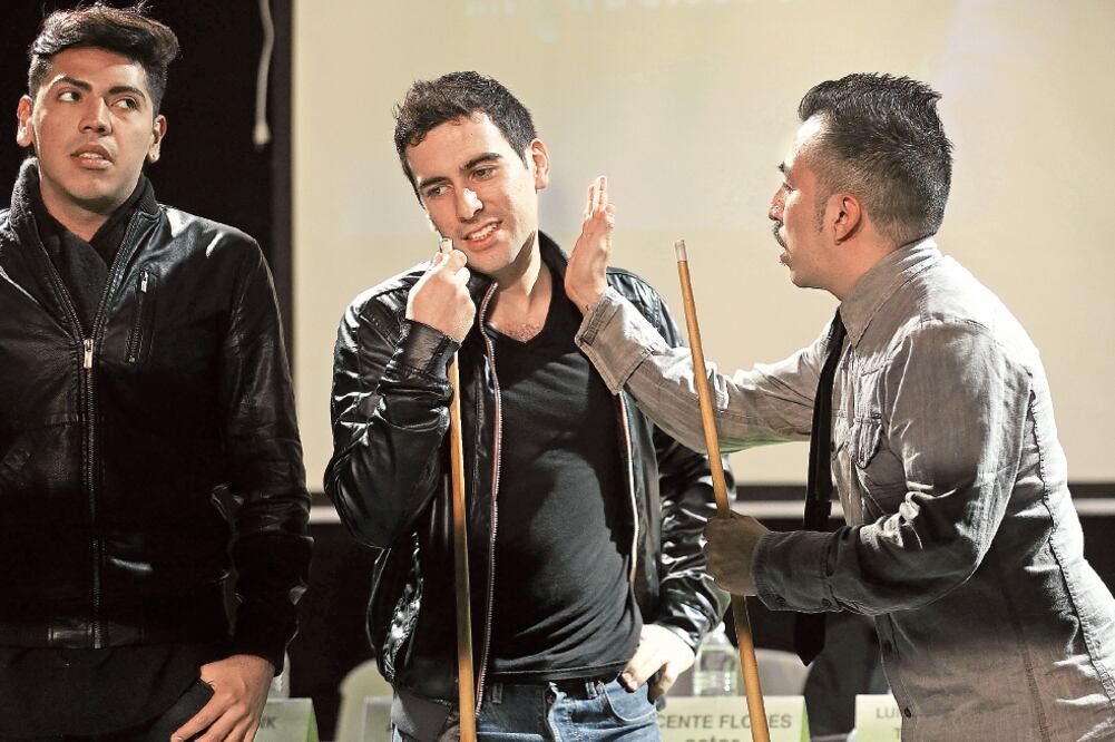 El elenco habló en conferencia del montaje y de sus personajes (JUAN CARLOS REYES GARCIA. EL UNIVERSAL)