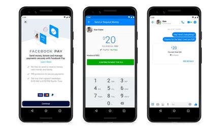 Facebook Pay: los pagos móviles llegan a Facebook y WhatsApp