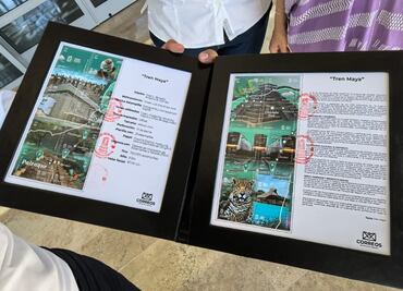Sepomex lanza estampilla conmemorativa por el aniversario del Tren Maya