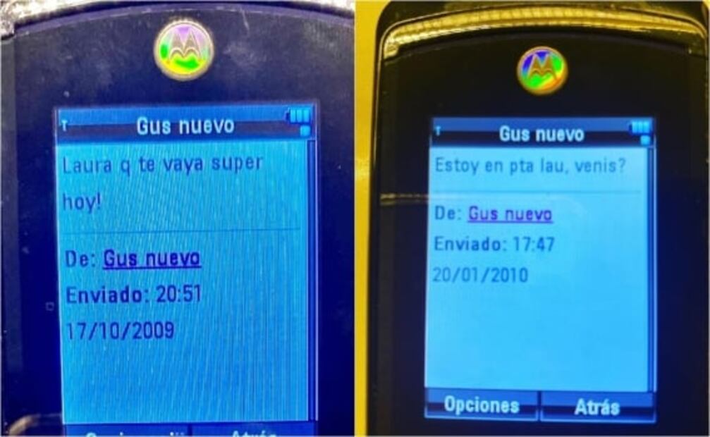 Las fotos inéditas de Gustavo Cerati desde un teléfono "viejito"