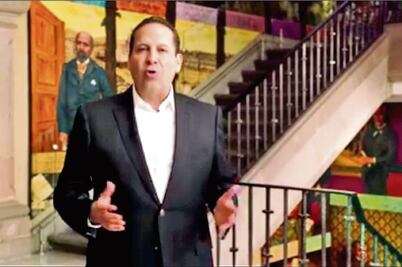 Inicia Eruviel campaña por 5to Informe