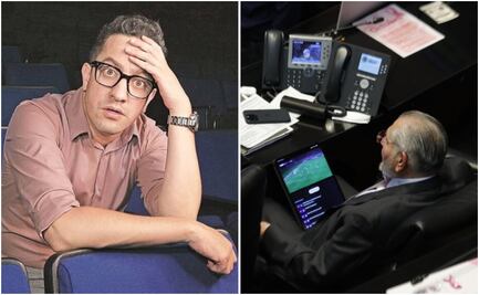 Chumel Torres critica a Adán Augusto tras ver partido de Champions League en el Senado: "qué ganas de estas chambas"