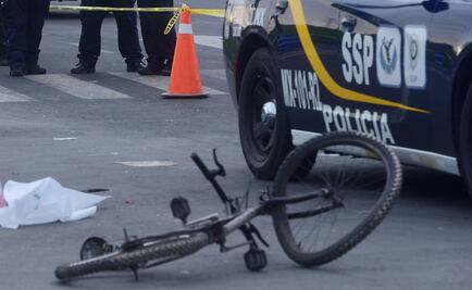 Policía en bicicleta muere atropellado en Iztapalapa