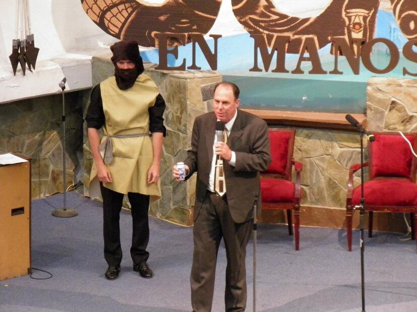 Kevin Wynne. Foto: Facebook Iglesia Bautista Monte Sion