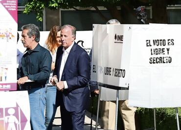 Ganaron Anaya y AMLO en sus casillas