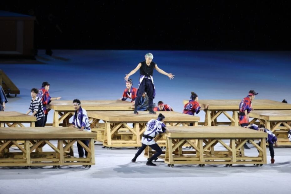 Madera, bomberos de Edo y teatro Kabuki: las referencias culturales en la inauguración de los Juegos Olímpicos