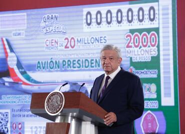 AMLO ofrecerá cena a empresarios para que ayuden a comprar “cachitos” para rifa del avión presidencial