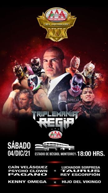 Triple A anuncia la segunda edición de la Triplemanía Regia