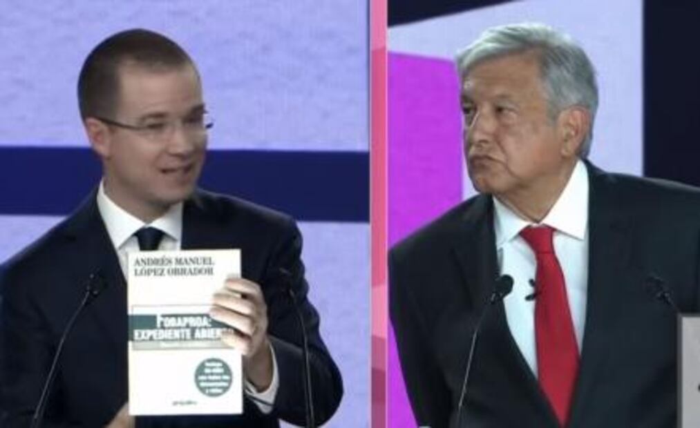 El primer debate presidencial en 8 momentos