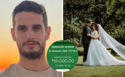 Adrián Marcelo regala 50 mil pesos a una pareja para su boda; "que sean muy felices juntos"