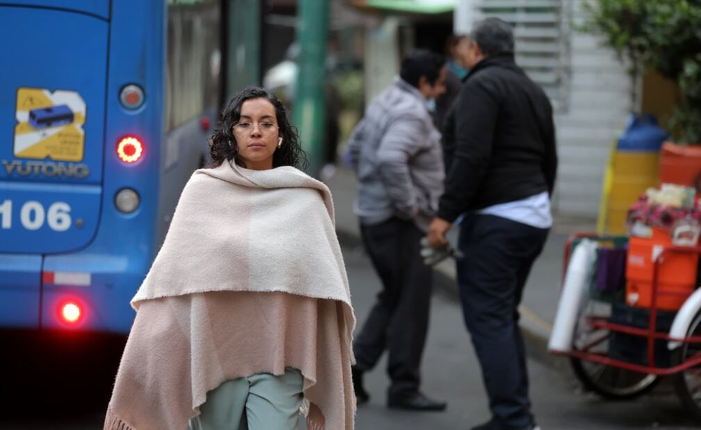 Frío en la CDMX. Foto: Gabriel Pano/EL UNIVERSAL