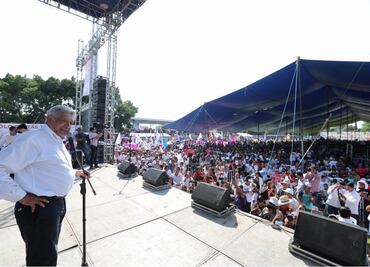Promete AMLO hacerse cargo de recontrucción de Jojutla