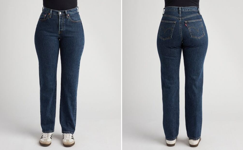Los Levi's Curve están inspirados en el clásico 501. Foto: Cortesía