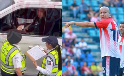 ¿Sorprenden al Bofo Bautista "dando mordida" a policías de tránsito? El polémico video del exjugador de las Chivas