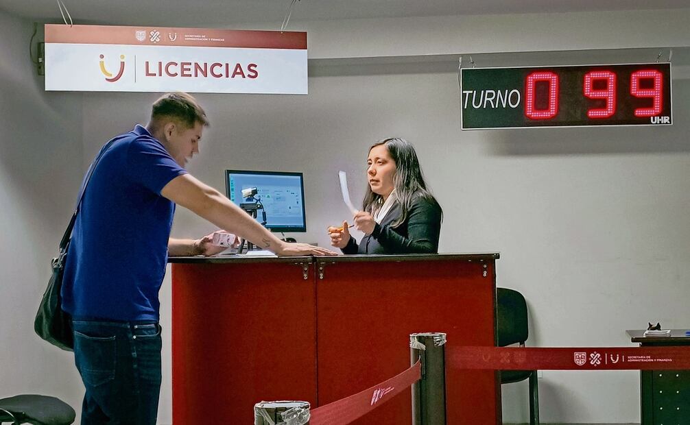 Licencia de conducir permanente en CDMX. Foto: Luis Camacho EL UNIVERSAL