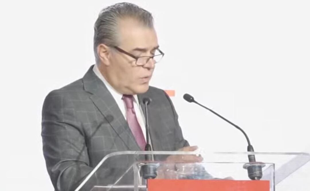 Francisco Cervantes Díaz, presidente del Consejo Coordinador Empresarial (CCE), dijo que el esplendor de México se logra cuando se camina juntos, porque “cuando caminamos juntos, es como vamos armonizando nuestras metas. Foto: Especial