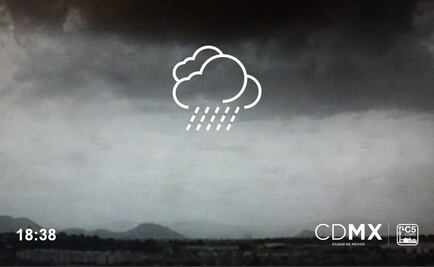 Llueve en 2 delegaciones de CDMX