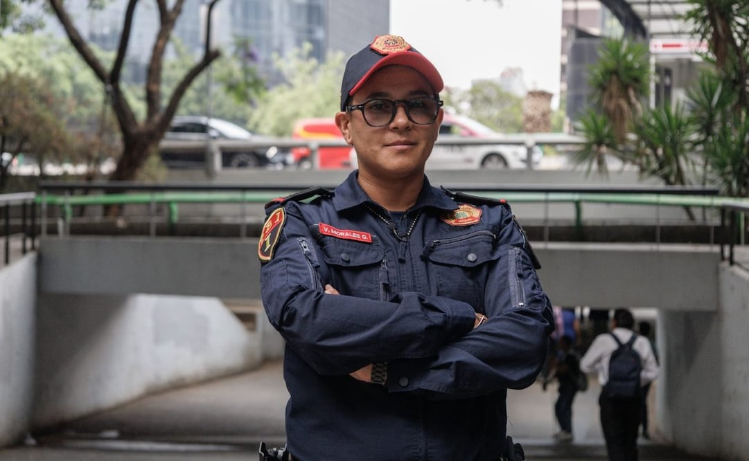 Orel Morales, primer PBI trans de la CDMX. | FOTO: Yaretzy Osnaya.