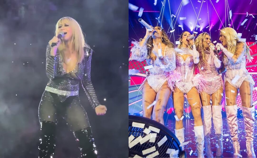 Noelia estivo como invitada en la última presentación de los "90´s Pop Tour".
Fotos: Instagram