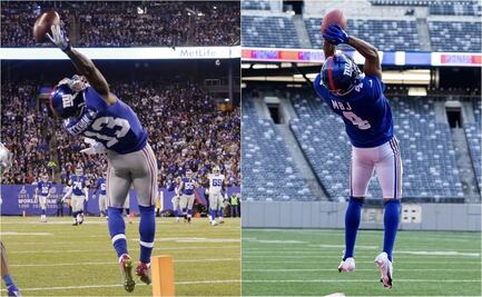 Michael B. Jordan recrea la impresionante atrapada de Odell Beckham Jr.