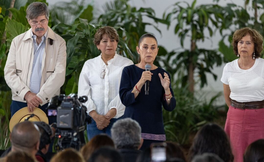 Presidenta Claudia Sheinbaum inaugura Universidad Rosario Castellanos en Chalco, Edomex. Foto: Hugo Salvador / EL UNIVERSAL