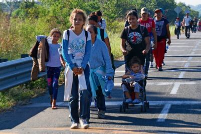 AMLO reconoce alza en el flujo migratorio irregular del 26% y un aumento del 45% de menores no acompañados
