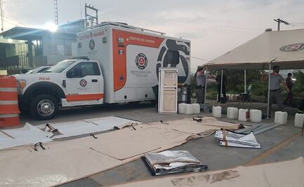 Contingente de PC de Nuevo León apoyará a damnificados por inundaciones en Tabasco