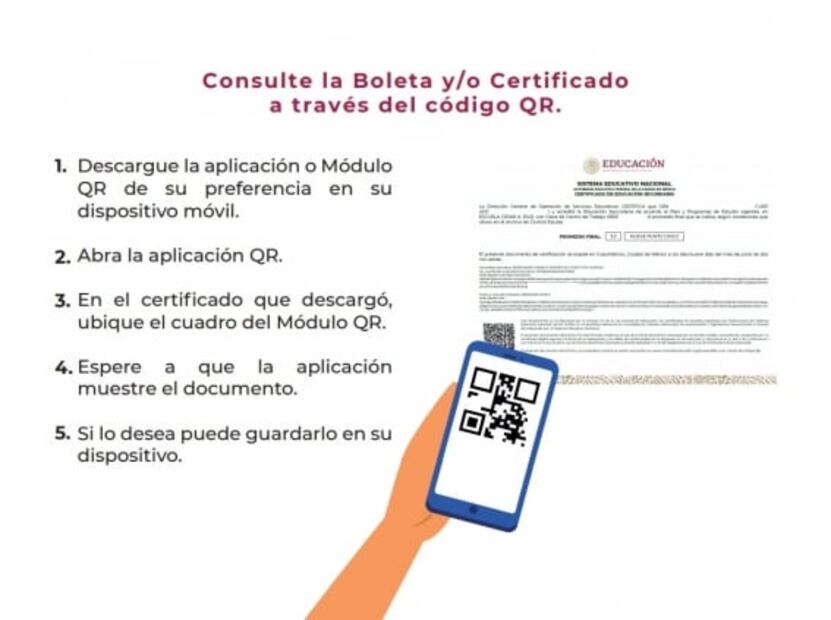 SEP. ¿Cómo consultar la boleta de calificaciones de primaria y secundaria?