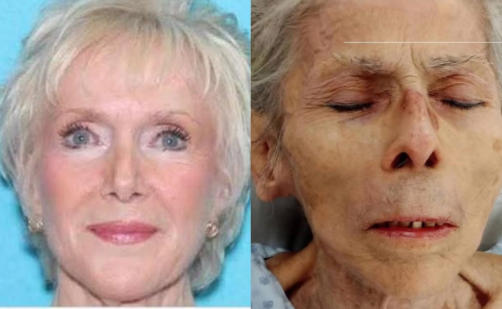 Comparan a abuela abandonada en Tamaulipas con Sheila Stegall quien es buscada desde julio del 2025 en Beverly Garden de Houston (17/12/2025). Foto: Especial